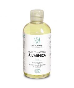 Huile de massage Arnica Bio - Medicafarm - Flacon de 250 ml