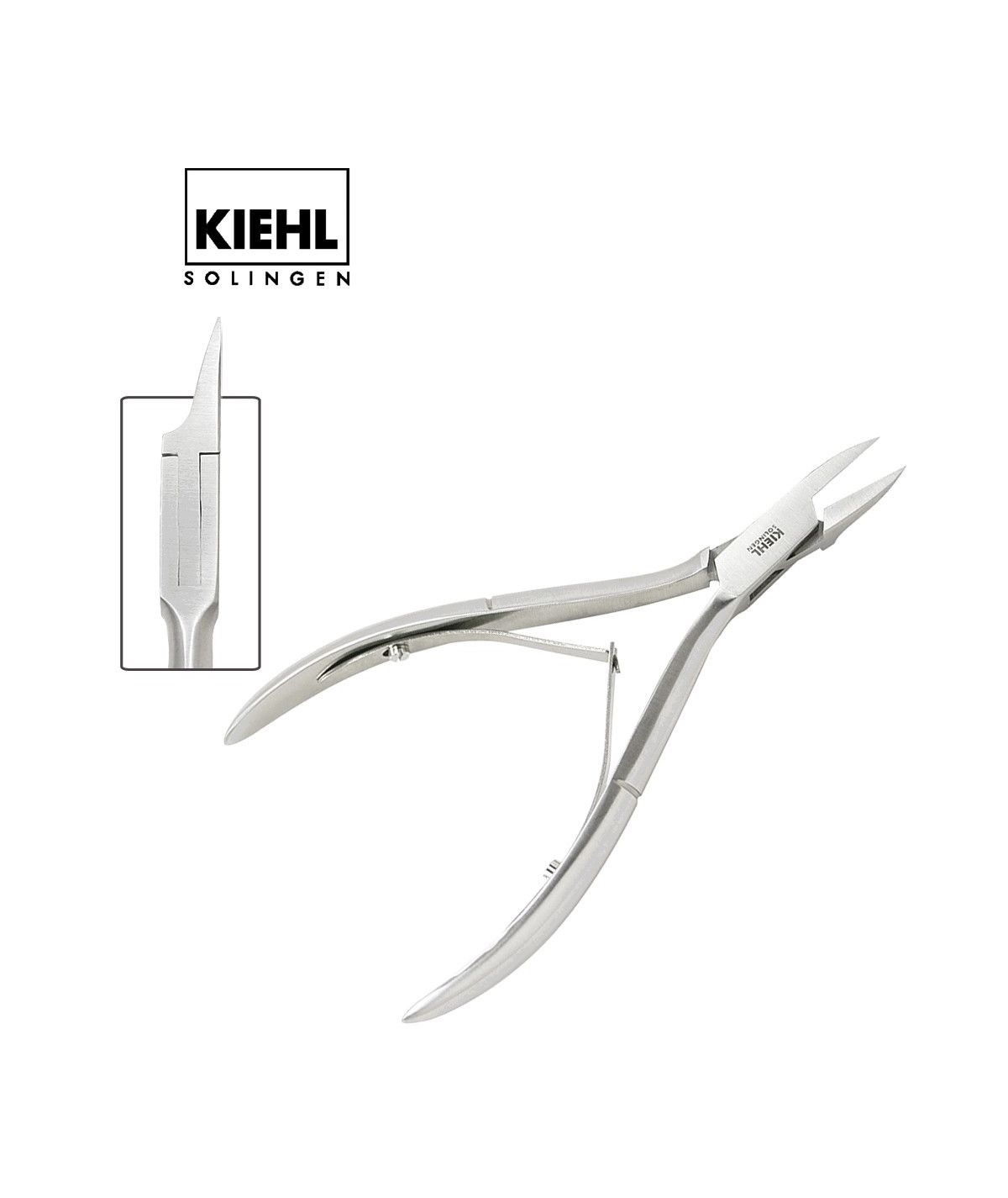 Pince à ongles incarnés - Mors effilés - Taille 13 cm - Kiehl 3061